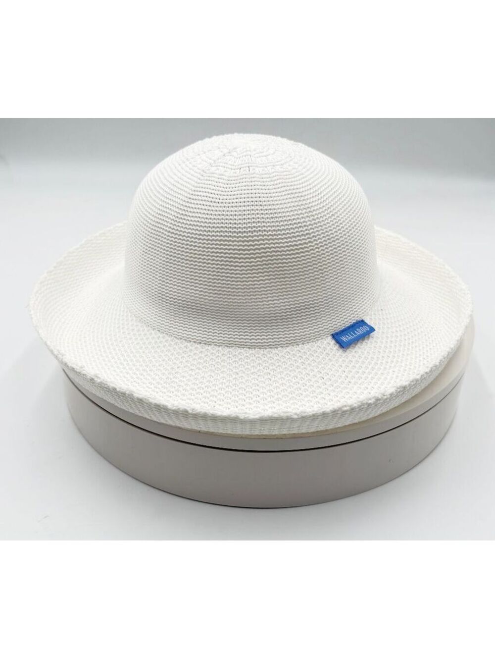 Wallaroo Hat Company Petite Victoria UPF 50+ Wide Brim Packable Sun Hat White